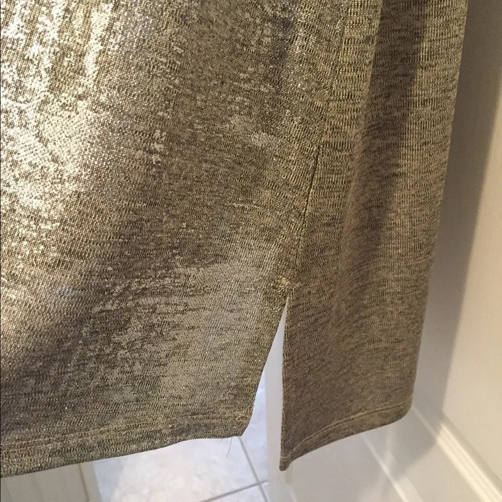 3x Silver & Gray Metallic Tunic Tee - Picture 7 of 9